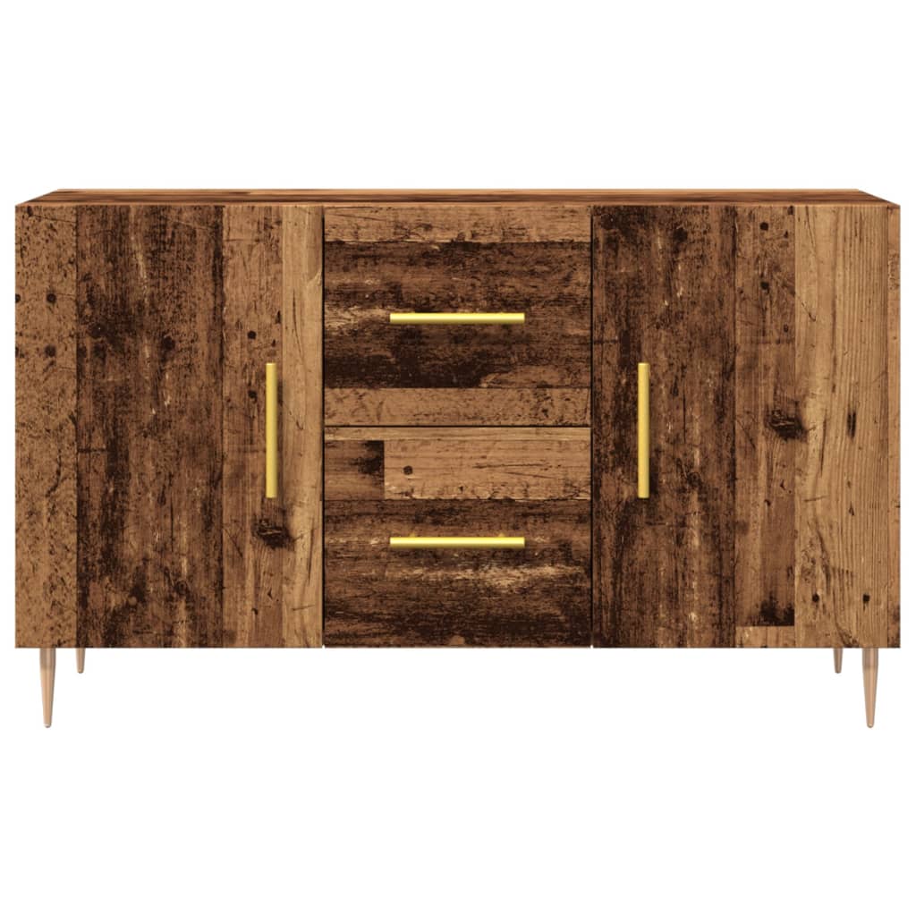 Buffet vieux bois 100x36x60 cm bois d'ingénierie - XIOS