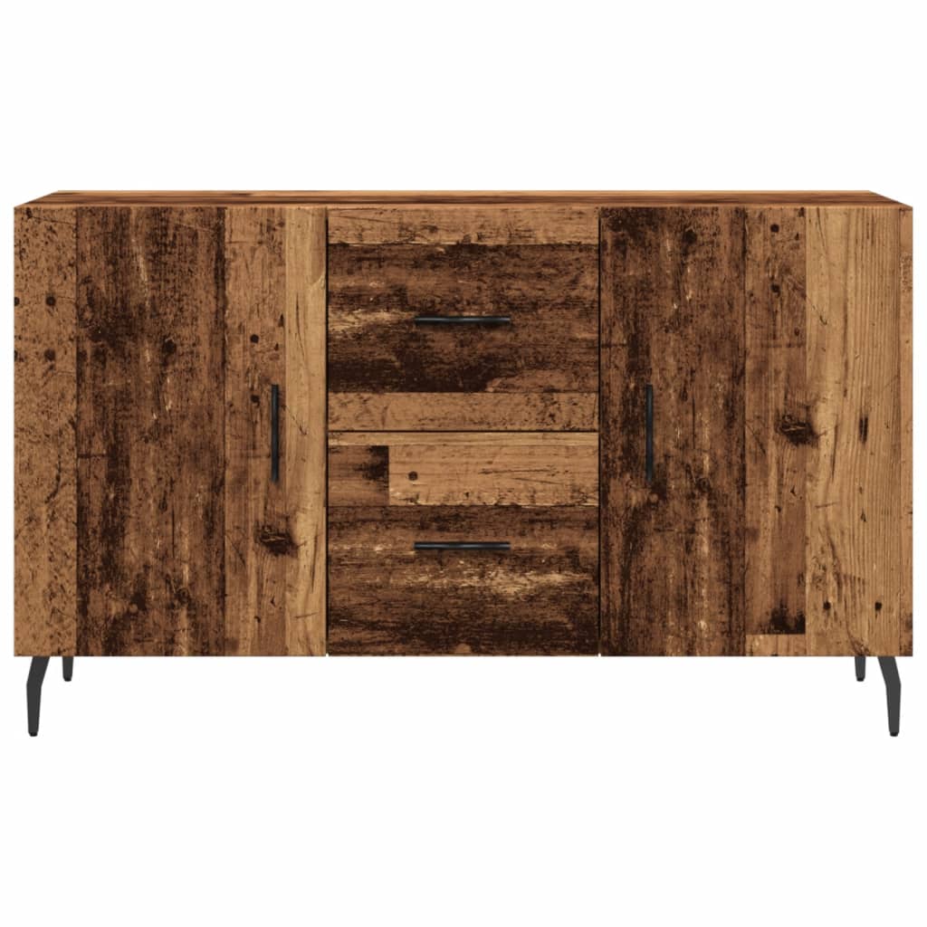 Buffet vieux bois 100x36x60 cm bois d'ingénierie - XIOS