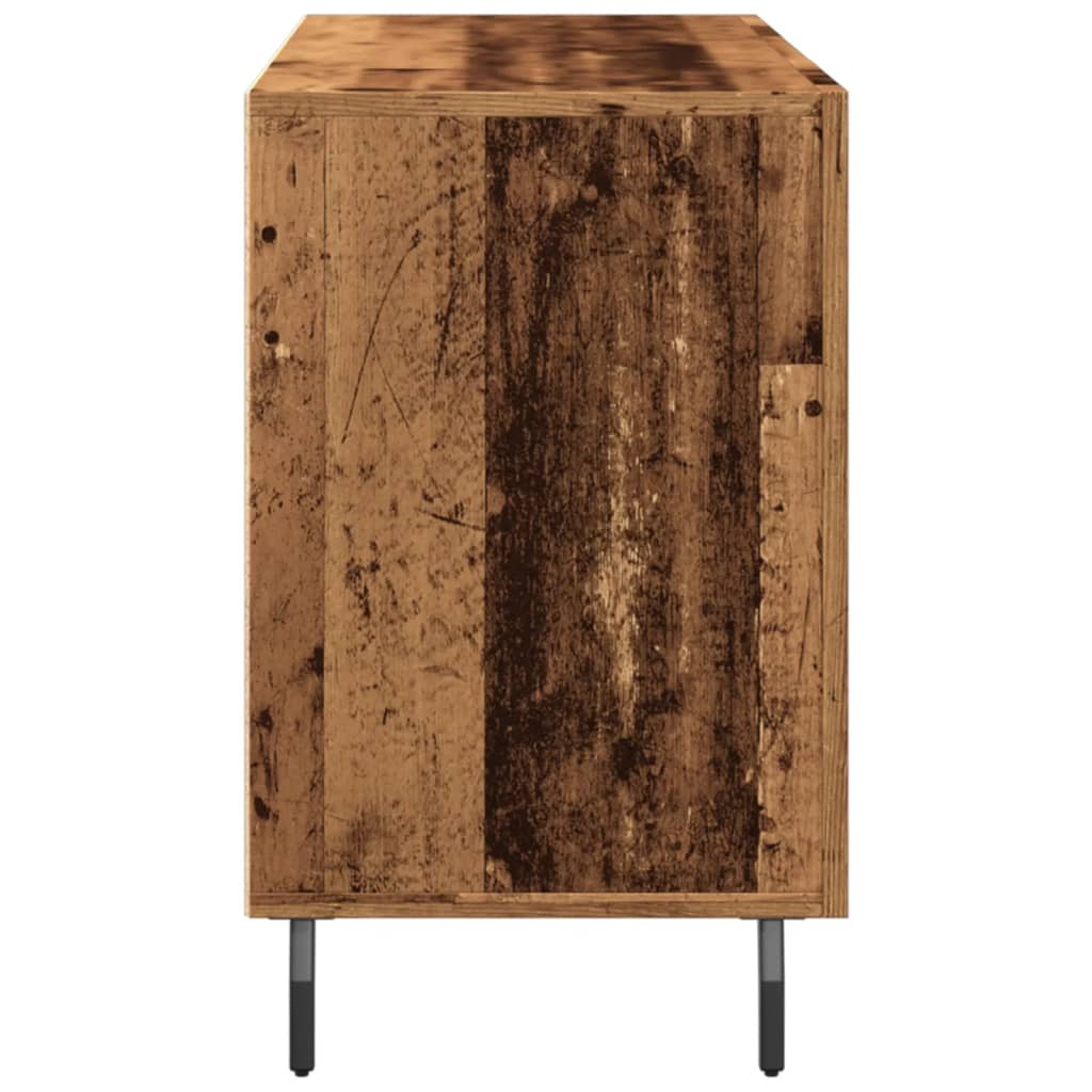 Buffet vieux bois 100x36x60 cm bois d'ingénierie - XIOS