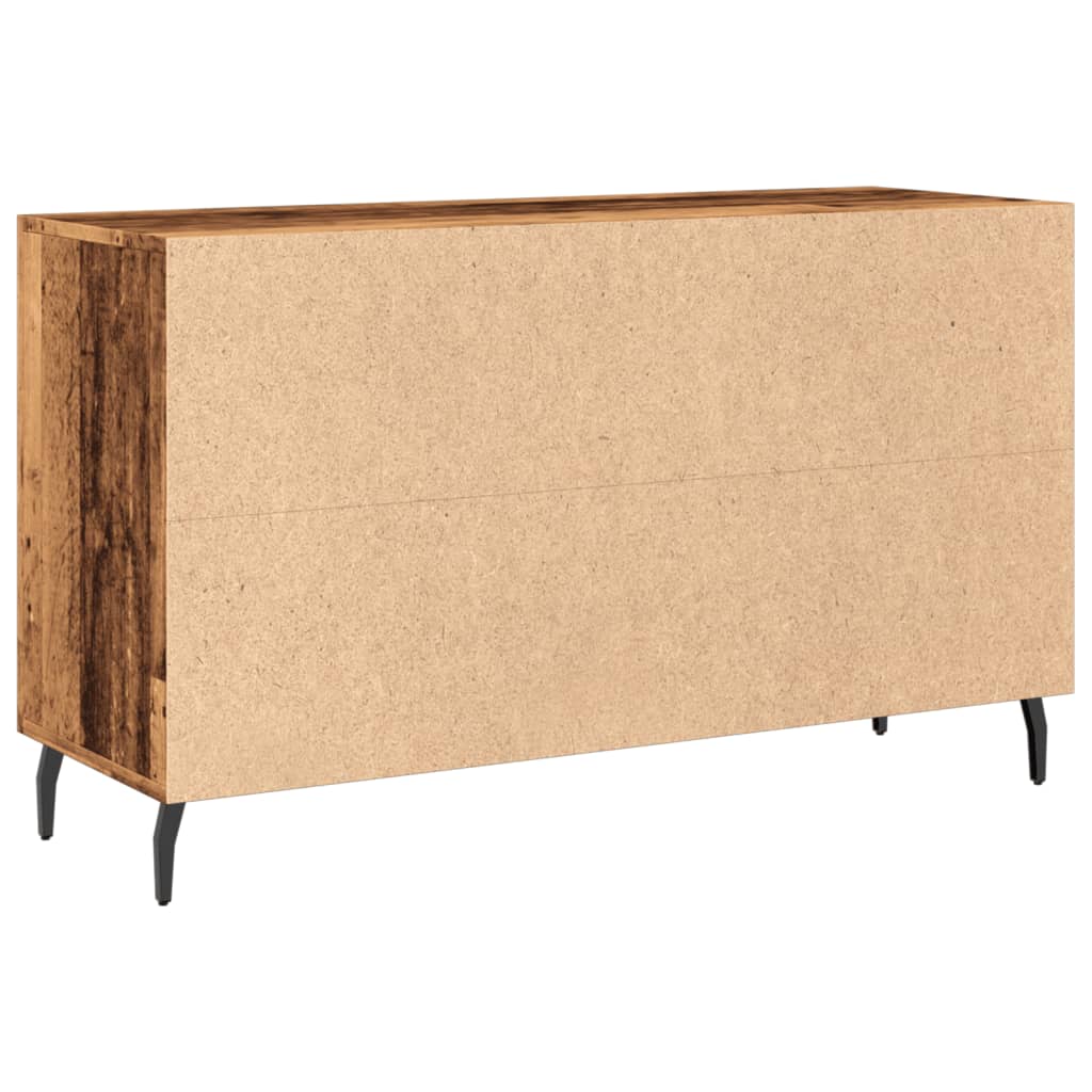 Buffet vieux bois 100x36x60 cm bois d'ingénierie - XIOS