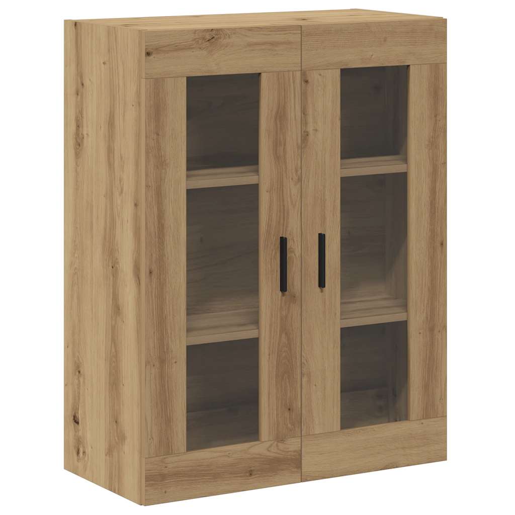 Armoire murale chêne artisanal 69,5x34x90 cm - XIOS