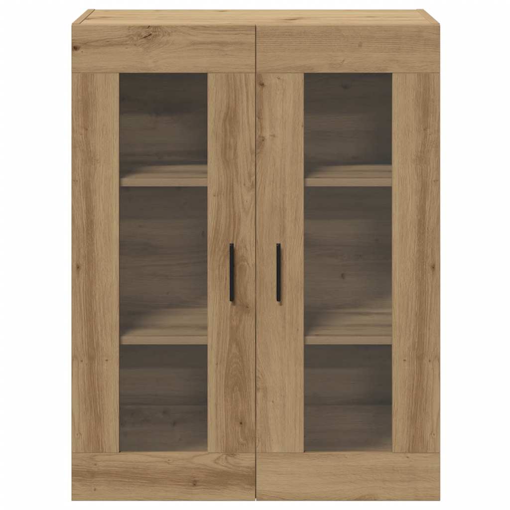 Armoire murale chêne artisanal 69,5x34x90 cm - XIOS