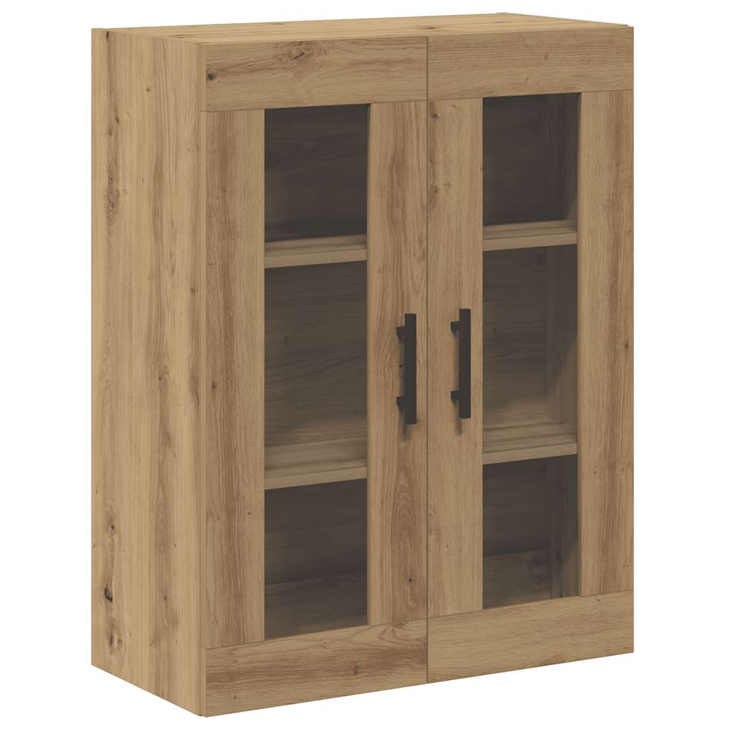Buffet chêne artisanal 69,5x34x90 cm bois d'ingénierie - XIOS