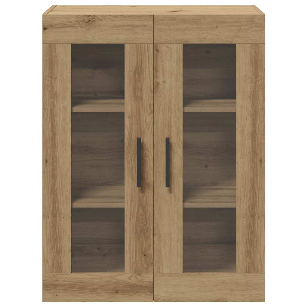 Buffet chêne artisanal 69,5x34x90 cm bois d'ingénierie - XIOS