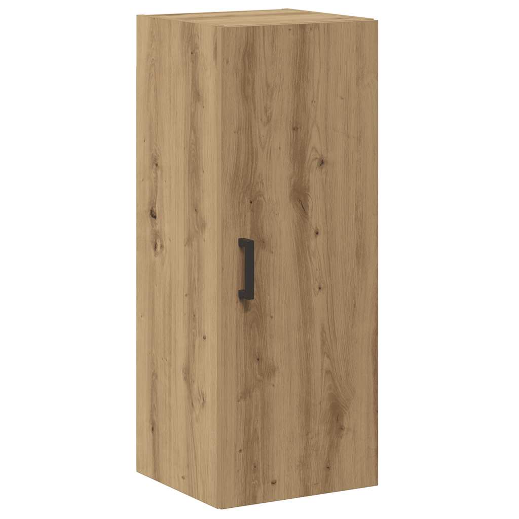 Armoire murale chêne artisanal 34,5x34x90 cm bois d'ingénierie - XIOS