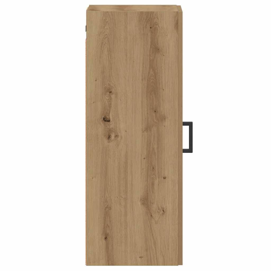 Armoire murale chêne artisanal 34,5x34x90 cm bois d'ingénierie - XIOS