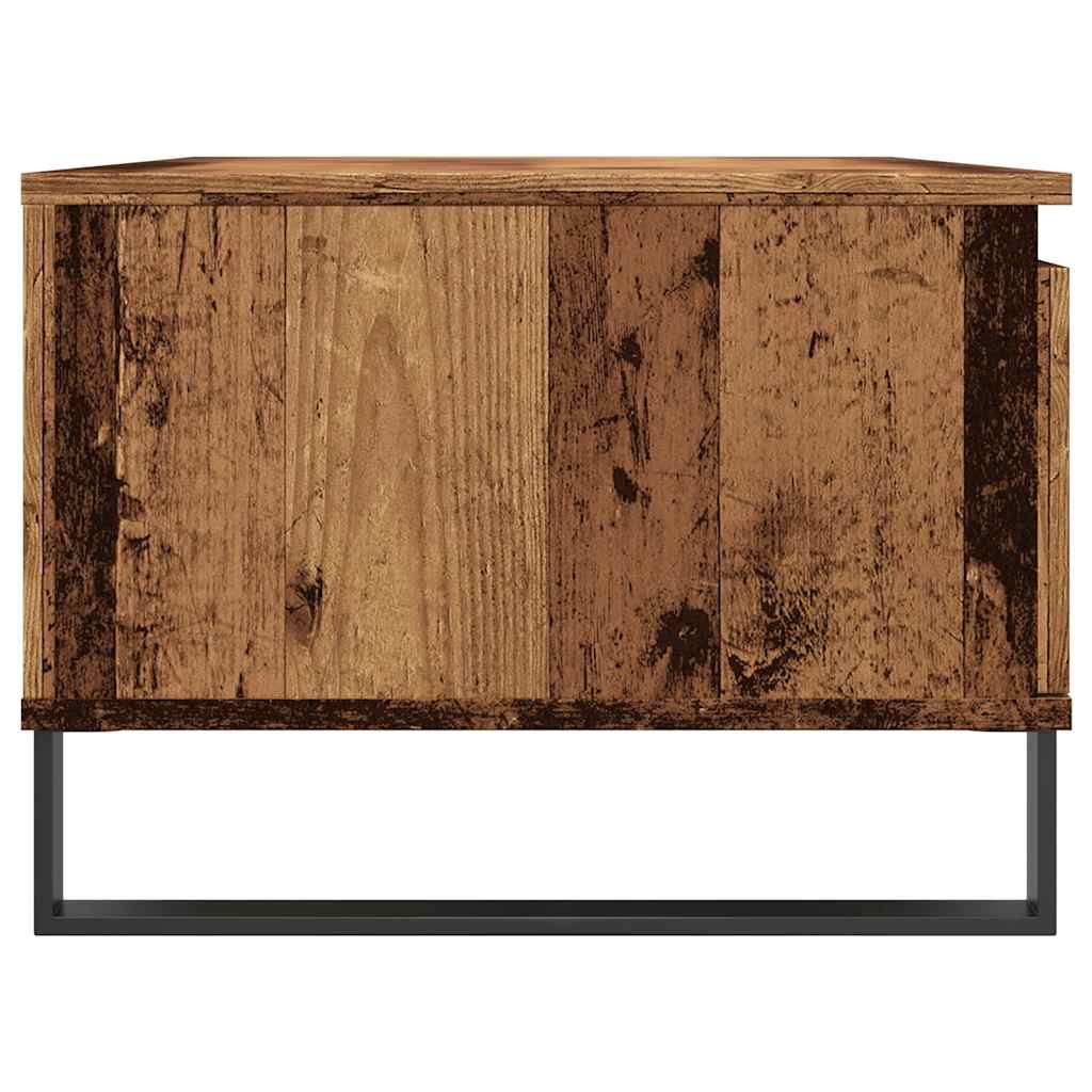 Table basse vieux bois 90x50x36,5 cm bois d'ingénierie - XIOS