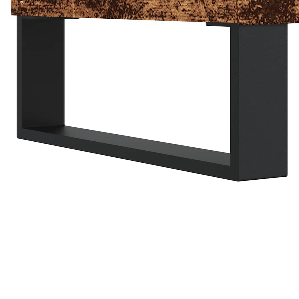 Table basse vieux bois 90x50x36,5 cm bois d'ingénierie - XIOS