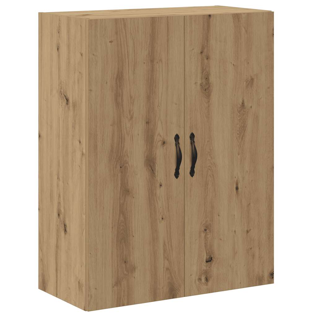 Armoire murale chêne artisanal 69,5x34x90 cm bois d'ingénierie - XIOS
