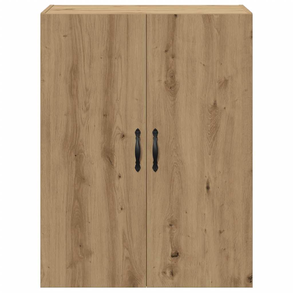 Armoire murale chêne artisanal 69,5x34x90 cm bois d'ingénierie - XIOS