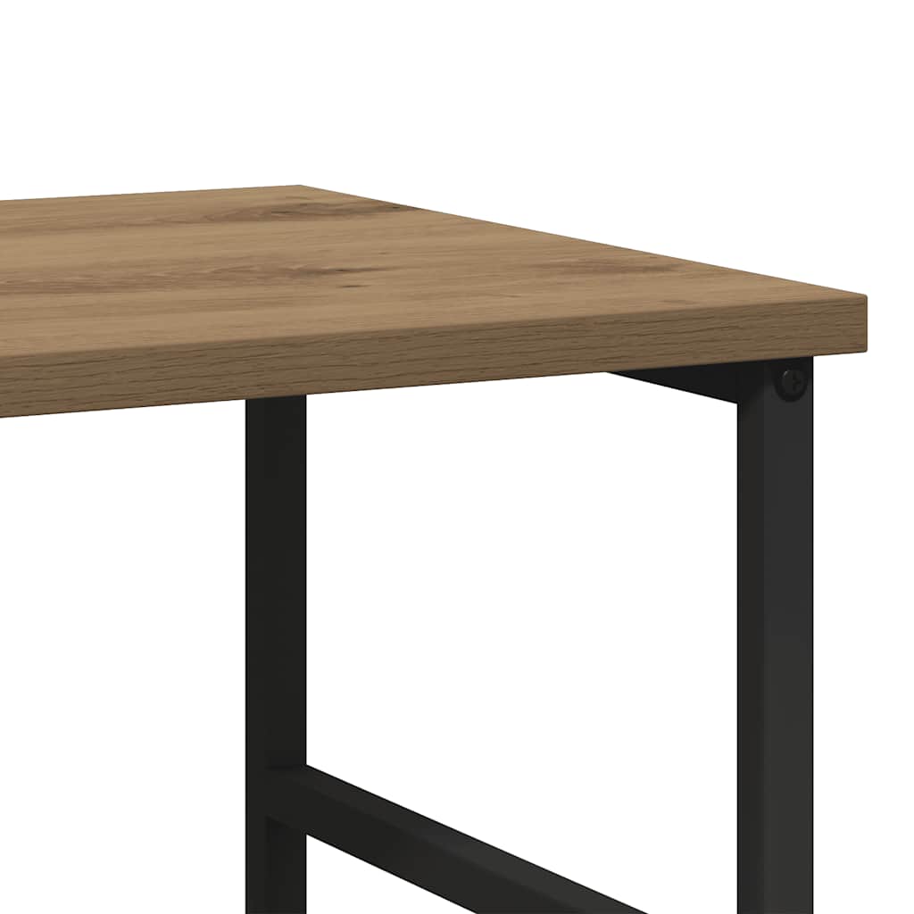 Bibliothèque chêne artisanal 50x33x82 cm bois d'ingénierie - XIOS