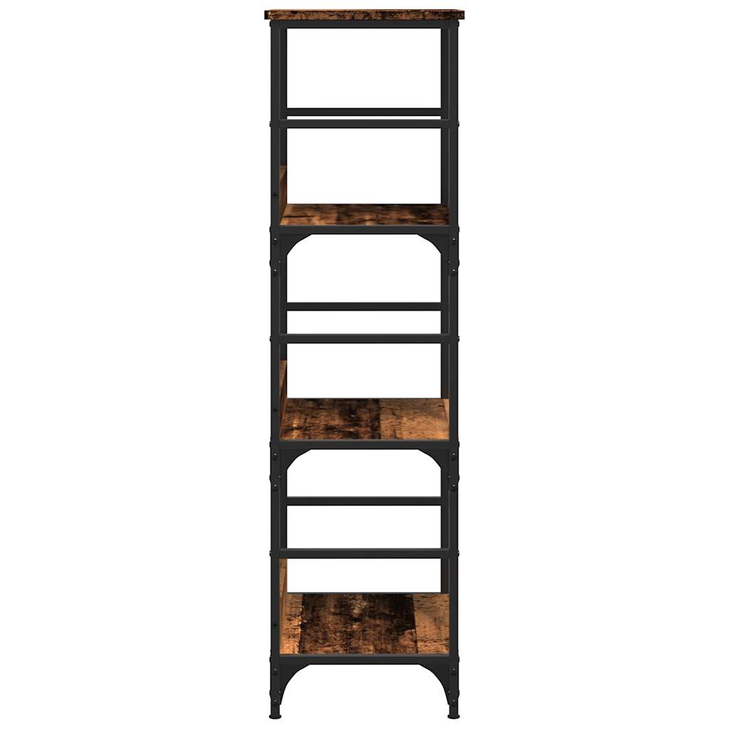 Bibliothèque vieux bois 50x33x117,5 cm bois d'ingénierie - XIOS