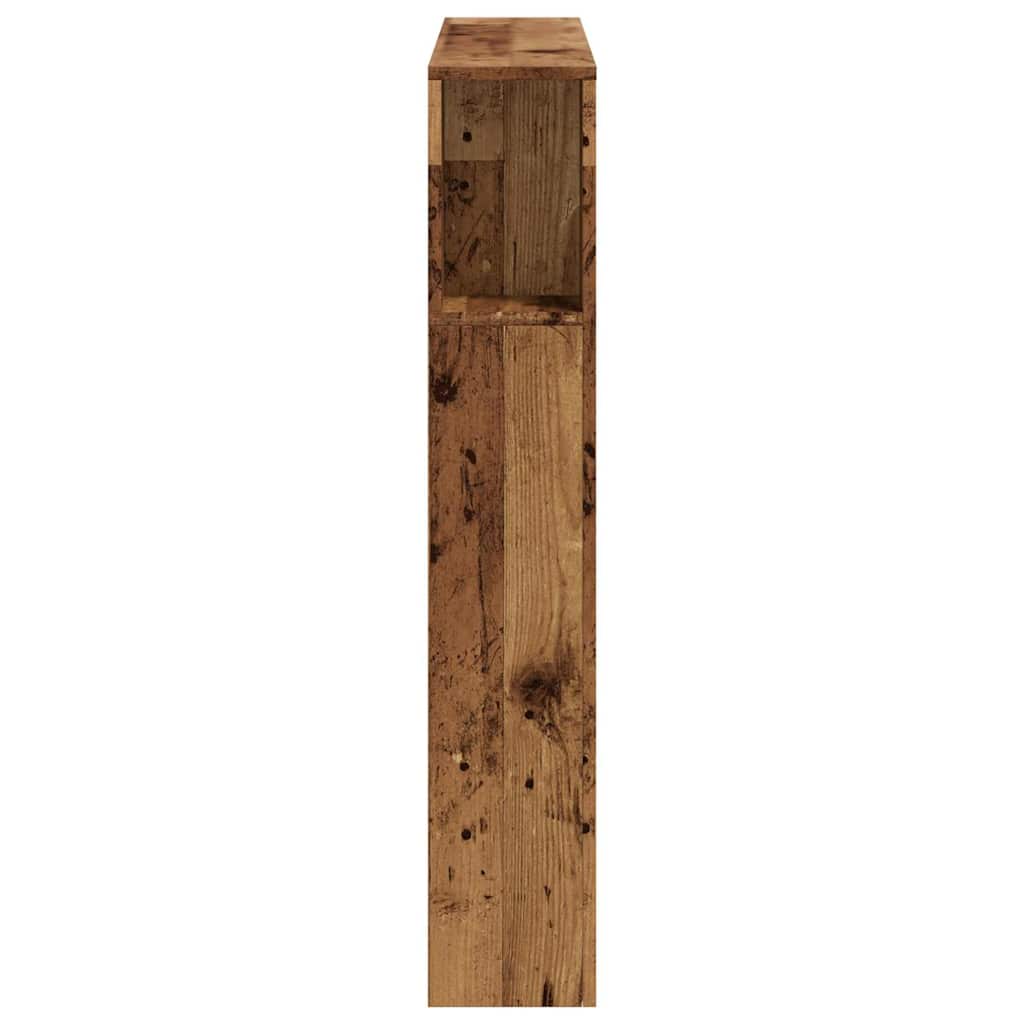 Tête de lit à LED vieux bois 100x18,5x103,5cm bois d'ingénierie - XIOS