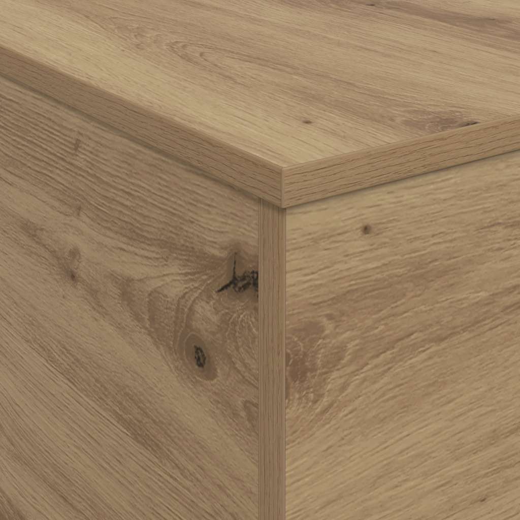 Table basse avec lumières LED chêne artisanal 90x50x40 cm - XIOS