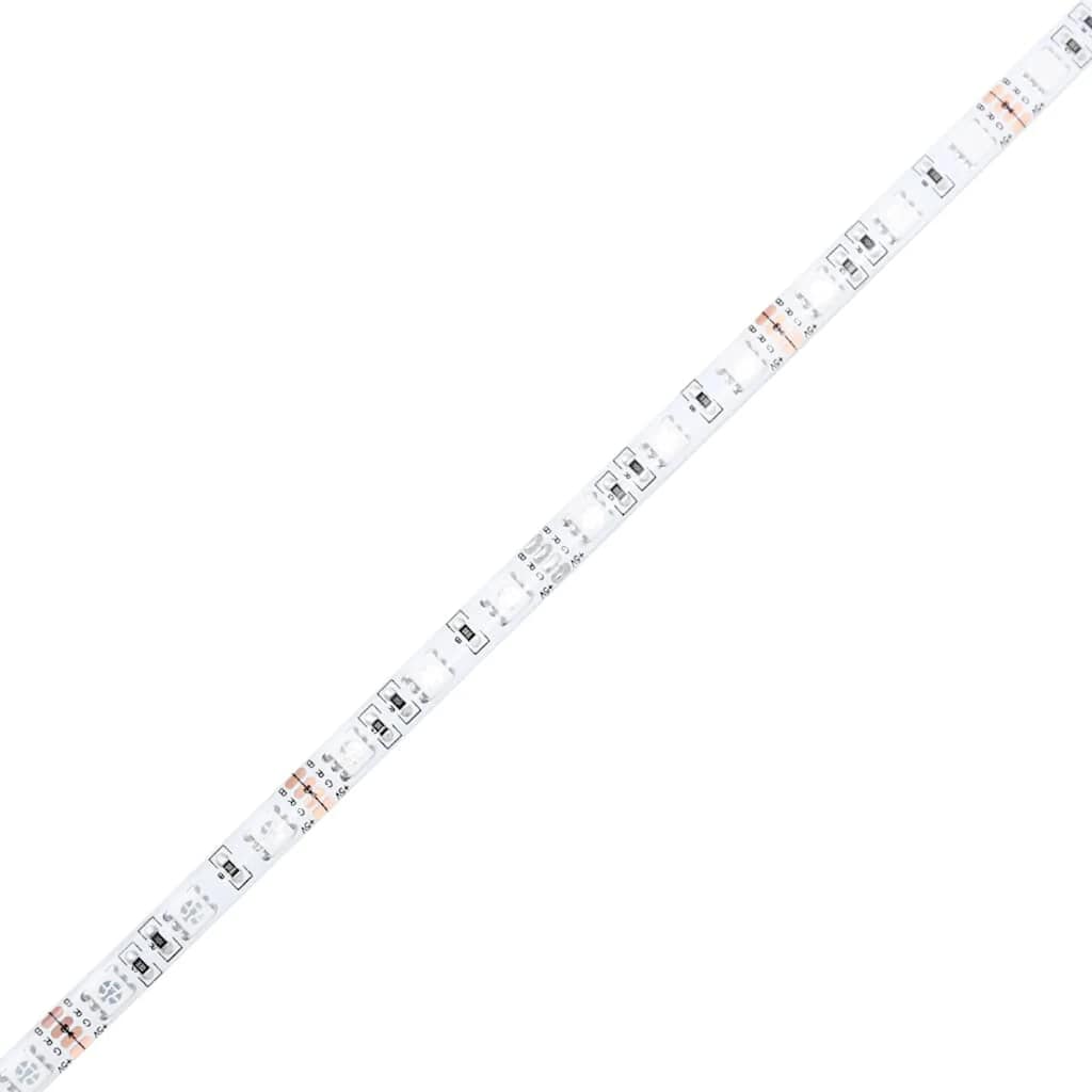 Table basse avec lumières LED chêne artisanal 90x50x40 cm - XIOS