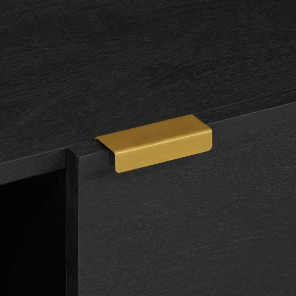 Table basse Noir 80x50x40 cm Bois d'ingénierie - XIOS