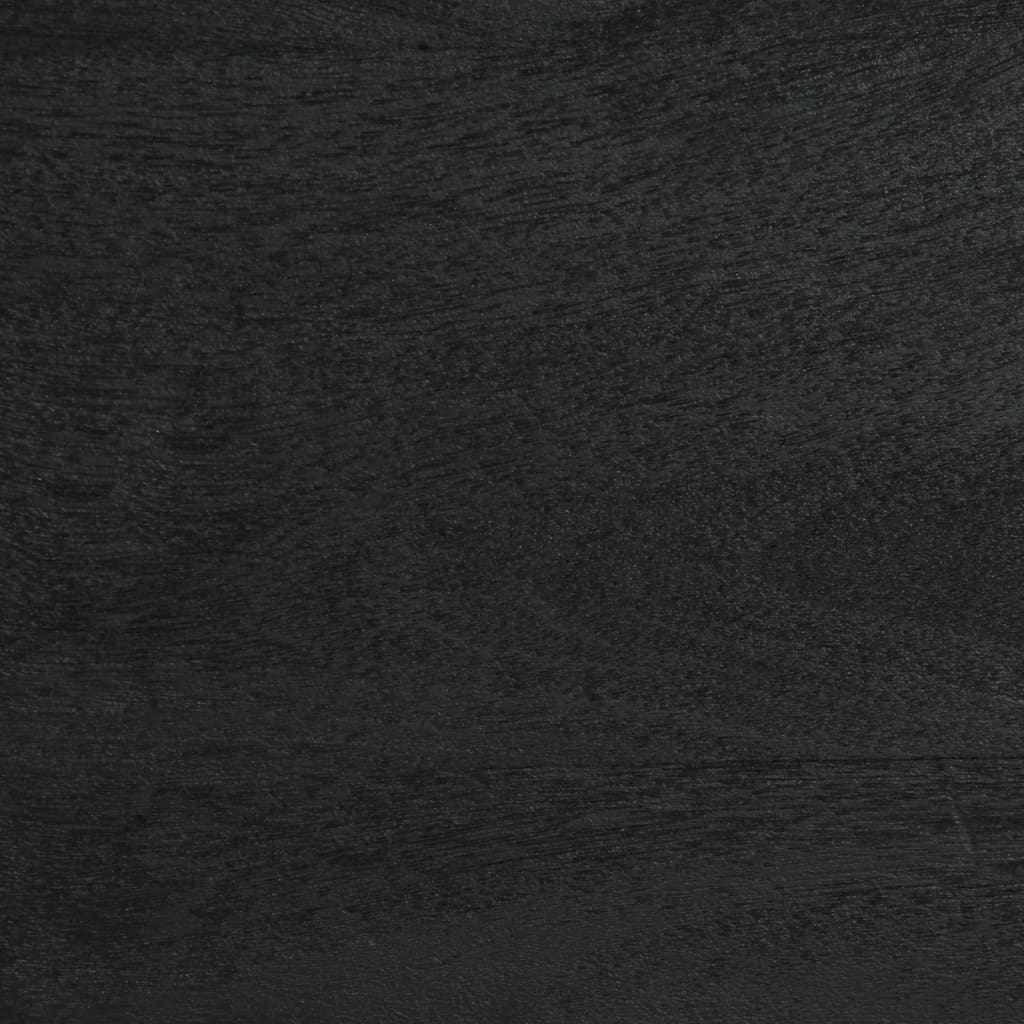 Table basse noir 80x54x40 cm bois d'ingénierie - XIOS