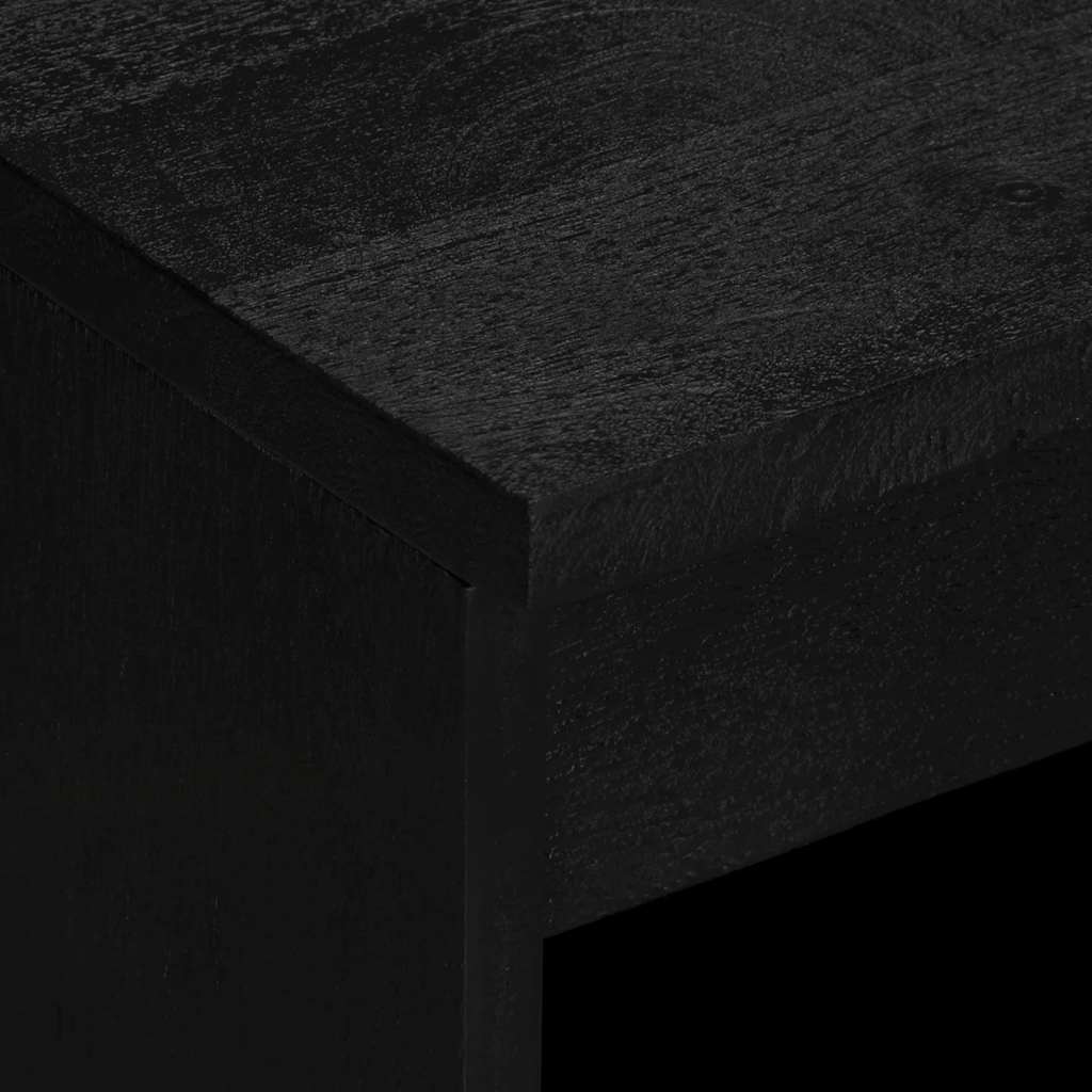 Buffet noir 60x33x75 cm bois d'ingénierie - XIOS