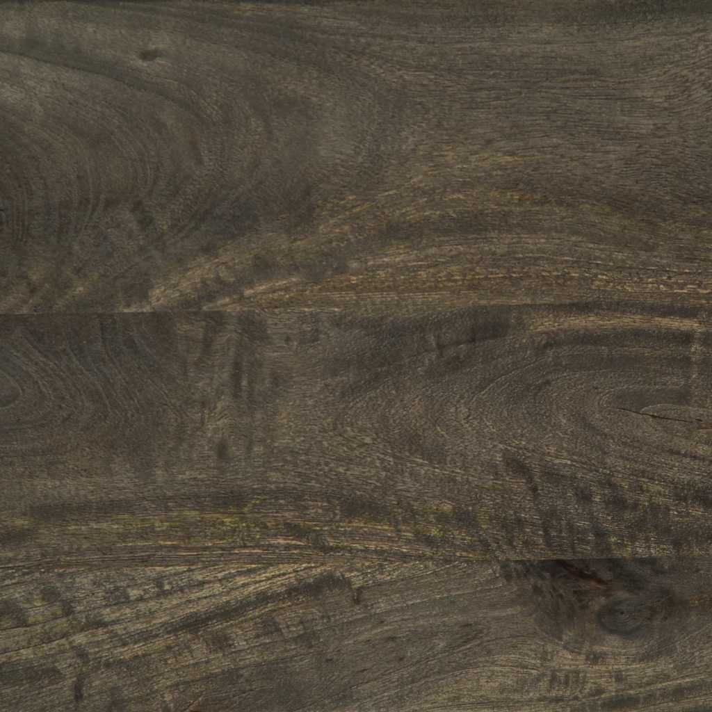 Table basse noir 80x54x40 cm bois massif de manguier - XIOS