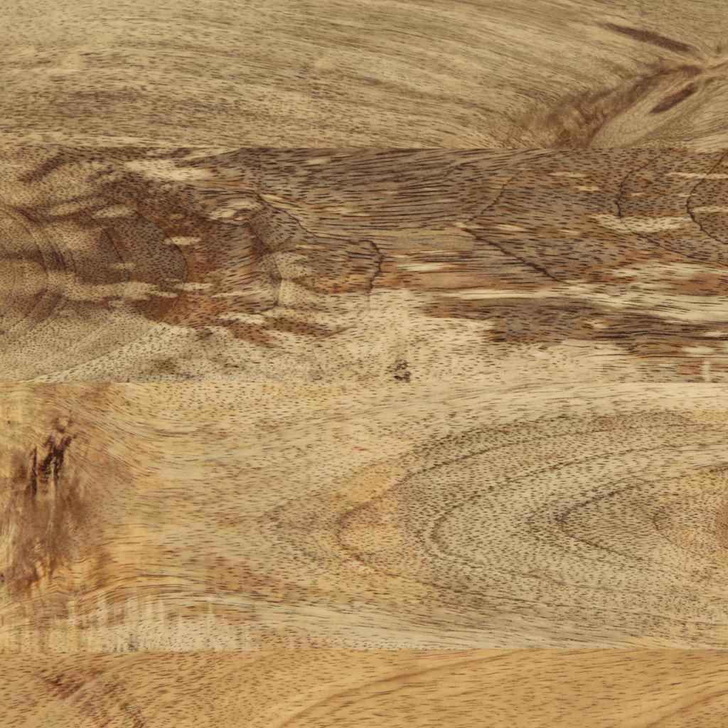 Table de chevet marron 40x33x46 cm bois de manguier solide - XIOS