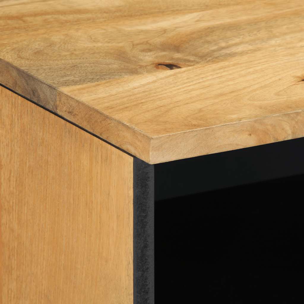 Meuble TV marron 70x33x46 cm bois massif de manguier - XIOS