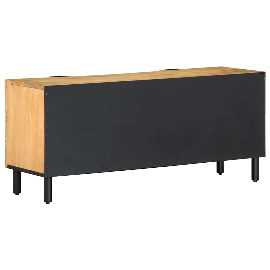 Meuble TV marron 105x33x46 cm Bois massif de manguier - XIOS