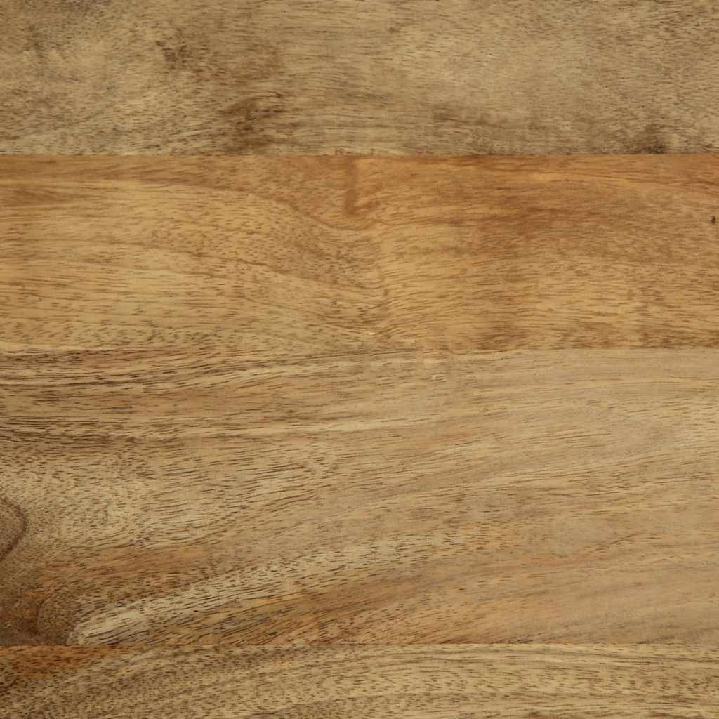 Meuble TV marron 100x33x46 cm bois massif de manguier - XIOS