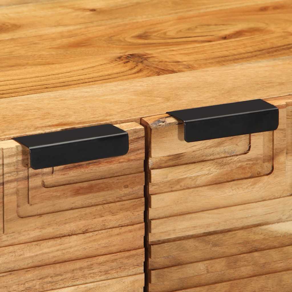 Table basse 80x50x40 cm en bois massif d'acacia - XIOS