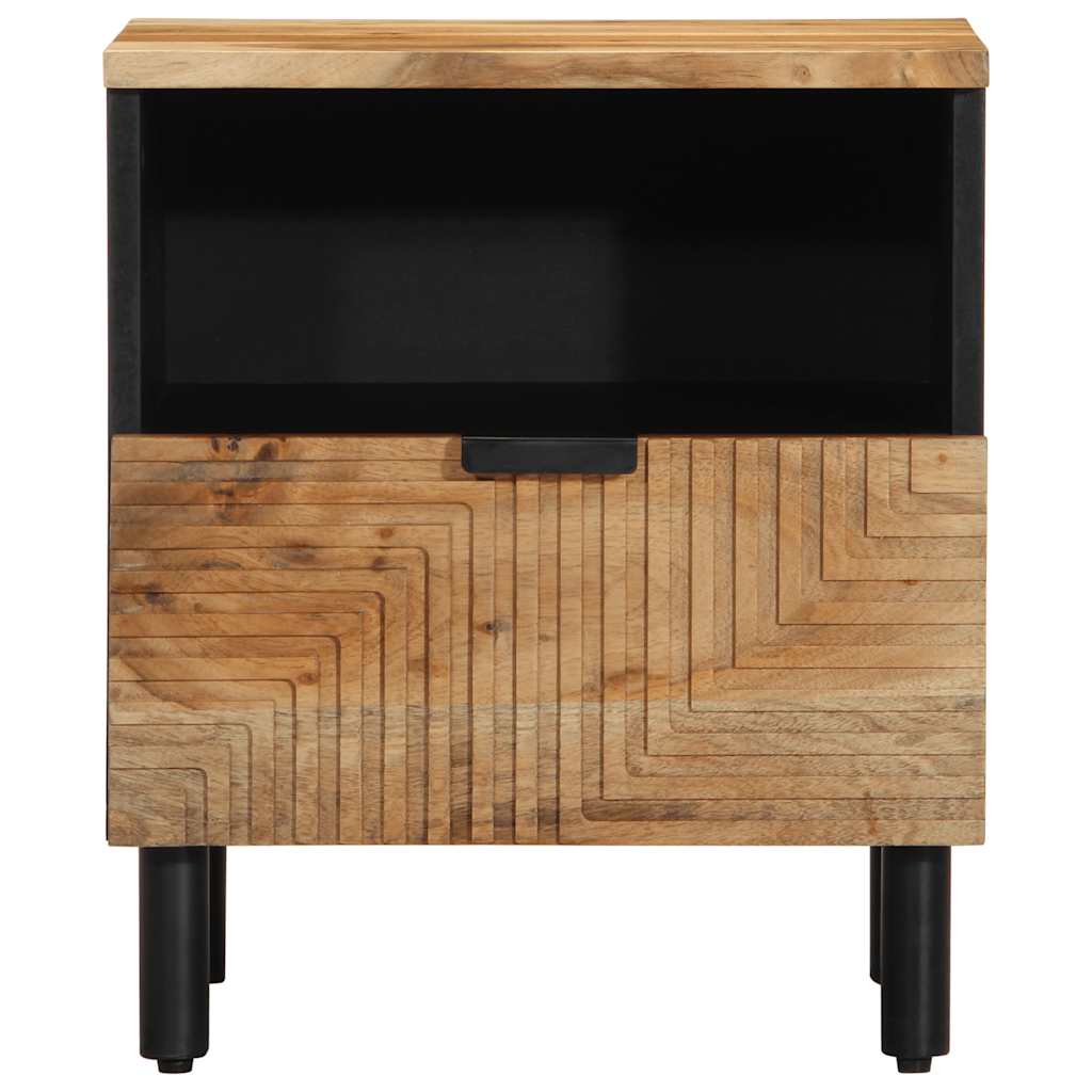 Tables de chevet (2 pcs) 40 x 33 x 46 cm bois massif d'acacia - XIOS