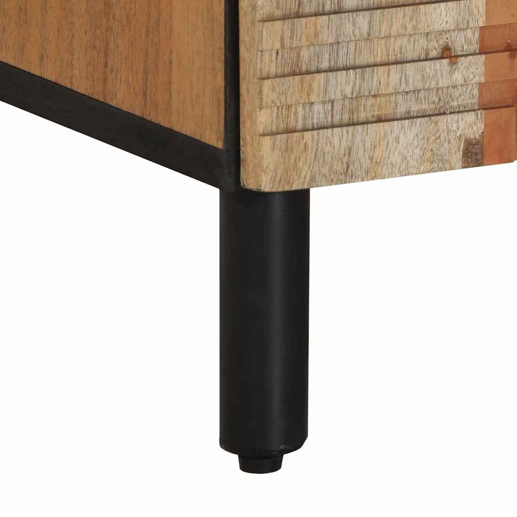 Cabinet de chevet Marron 50 x 33 x 60 cm Bois d'acacia massif - XIOS