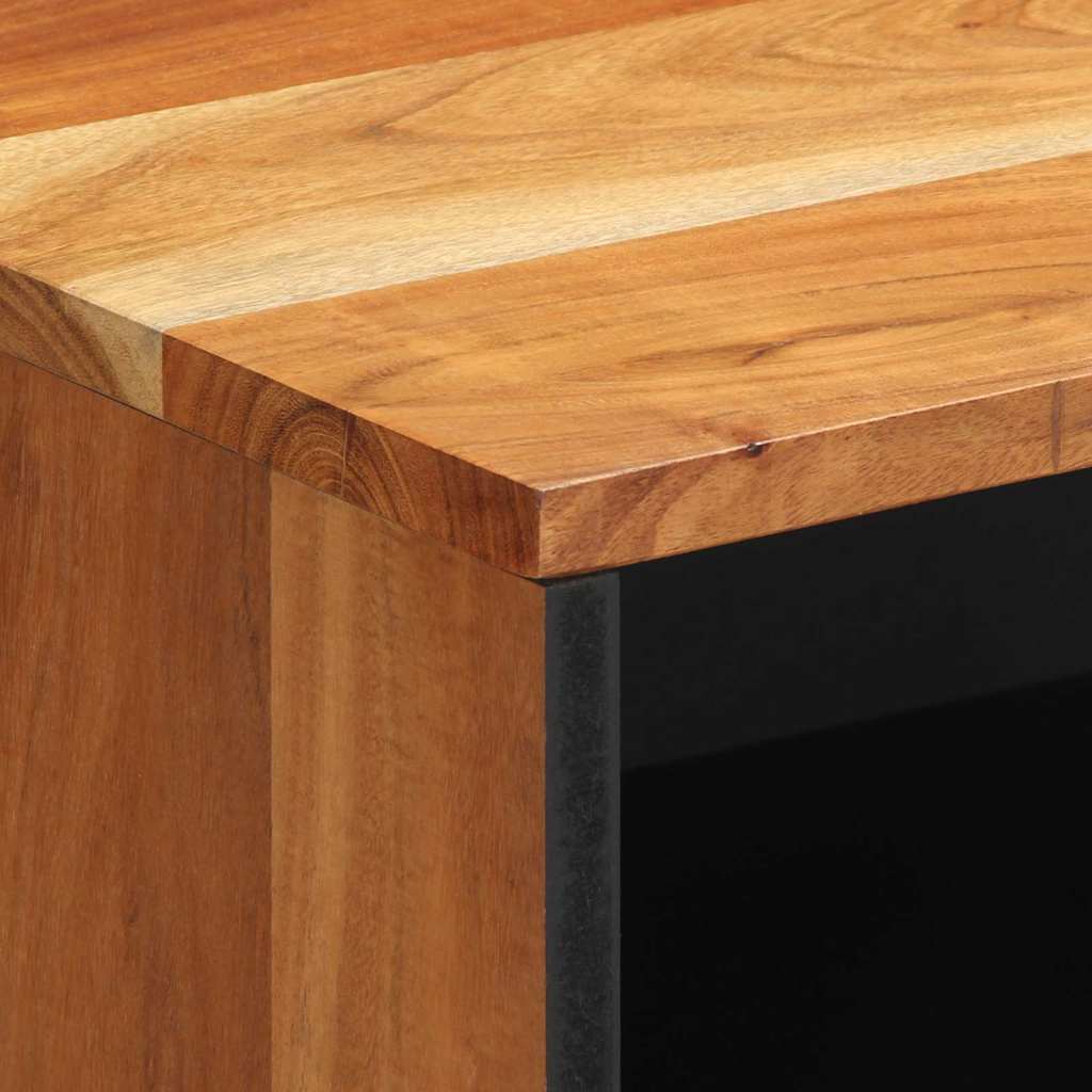 Cabinet de chevet Marron 50 x 33 x 62 cm Bois d'acacia massif - XIOS