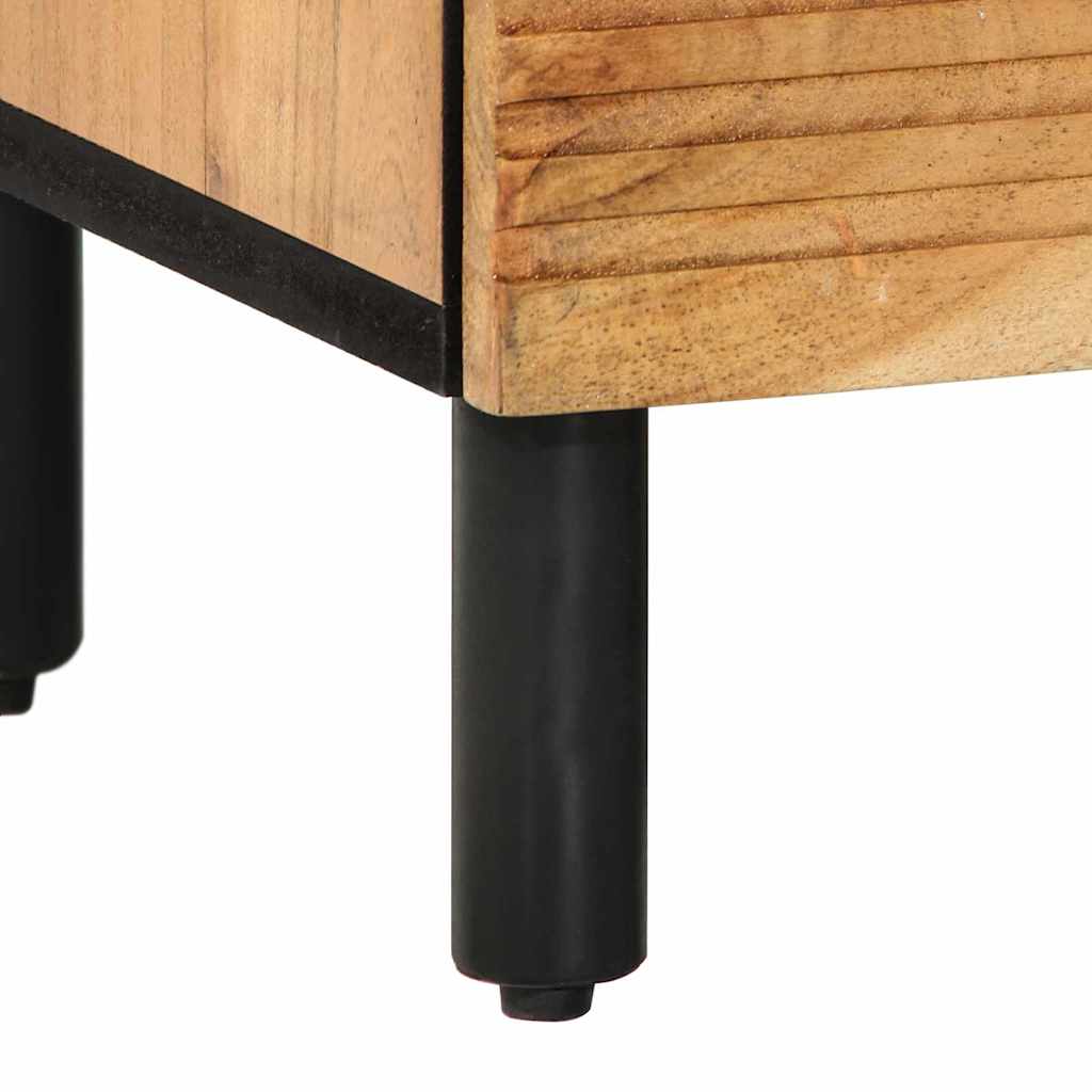 Cabinet de chevet Marron 50 x 33 x 60 cm Bois d'acacia massif - XIOS