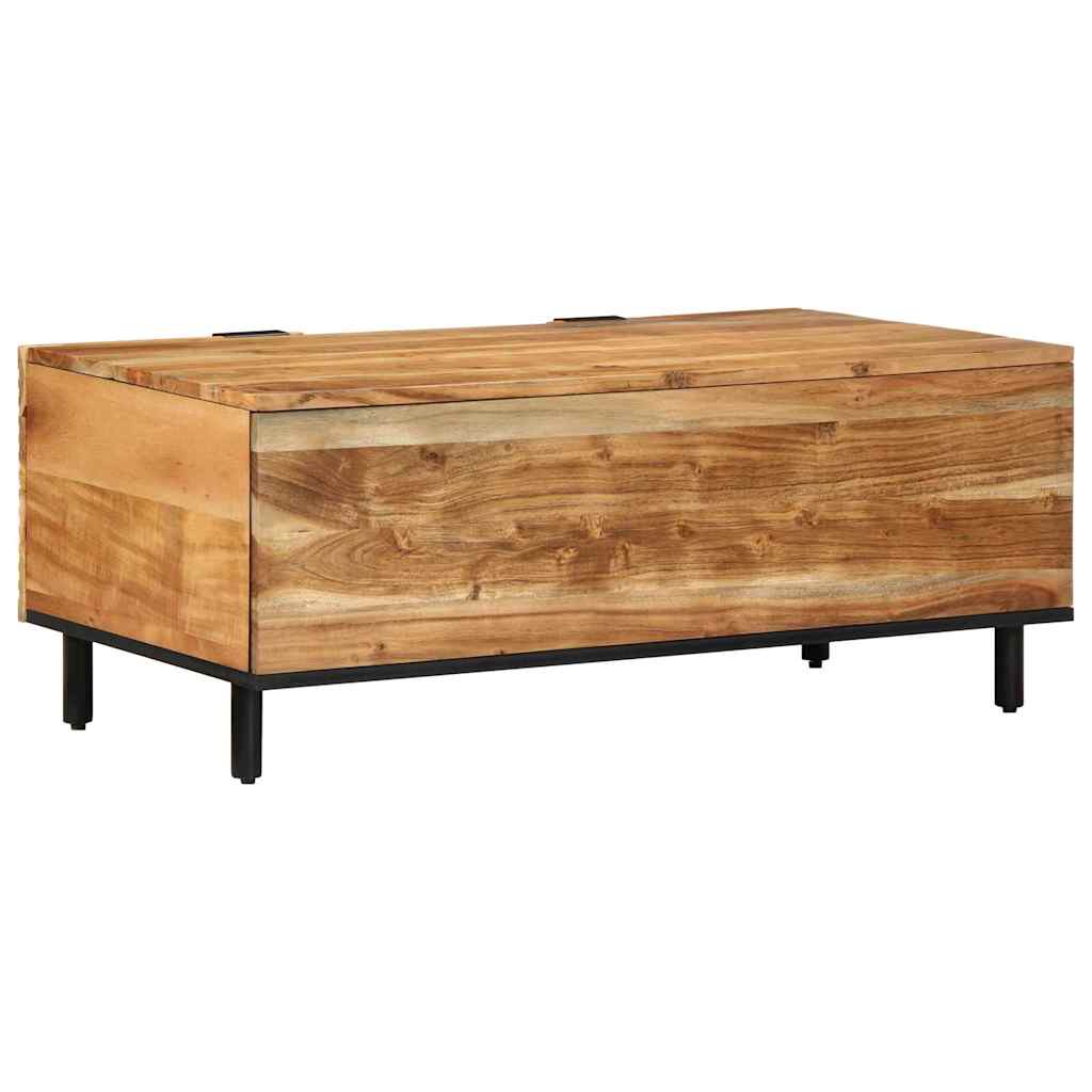 Table basse Marron 100 x 54 x 40 cm Bois d'acacia massif - XIOS