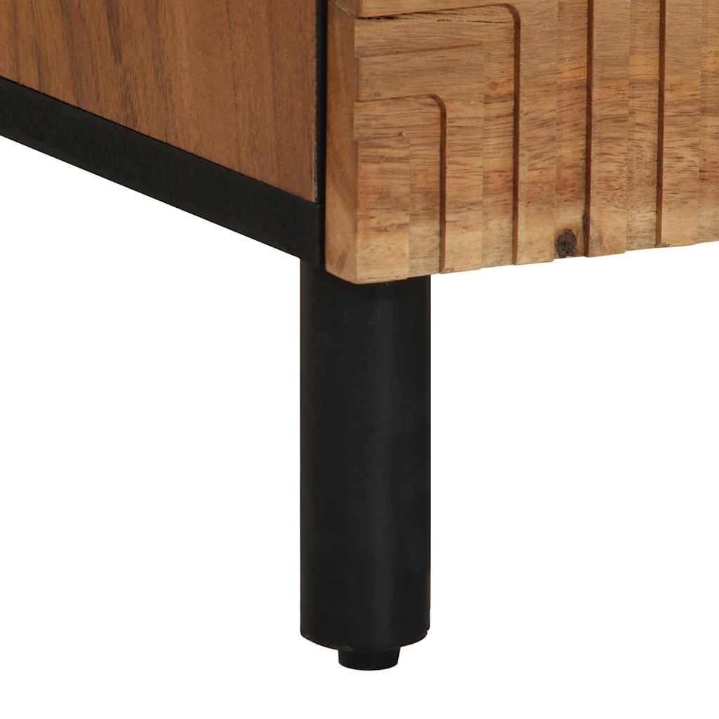 Buffet Naturel 40 x 33,5 x 75 cm Bois d'Acacia Massif - XIOS