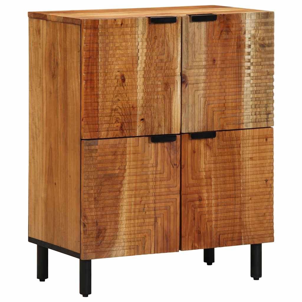 Buffet avec étagère Marron 60 x 33 x 75 cm Bois d'acacia massif - XIOS