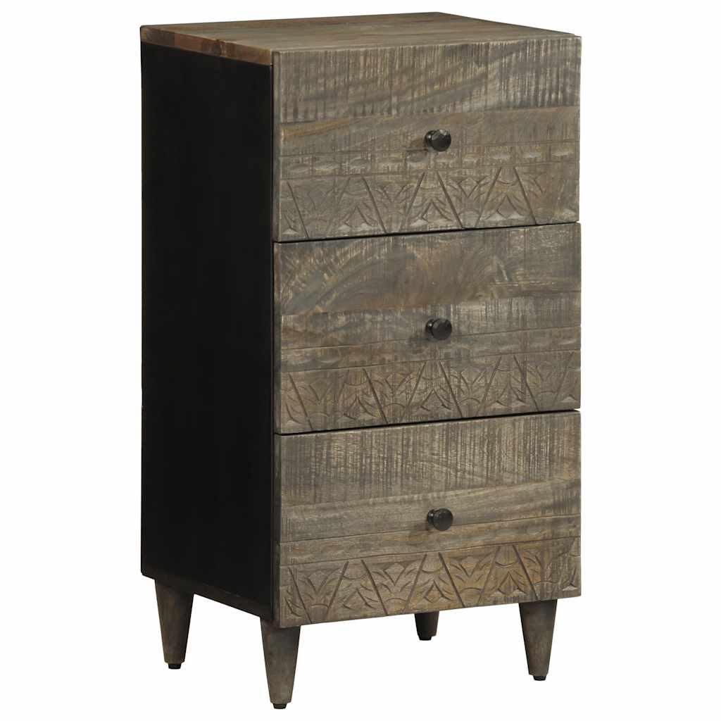 Buffet 40x33x75 cm bois massif de manguier - XIOS
