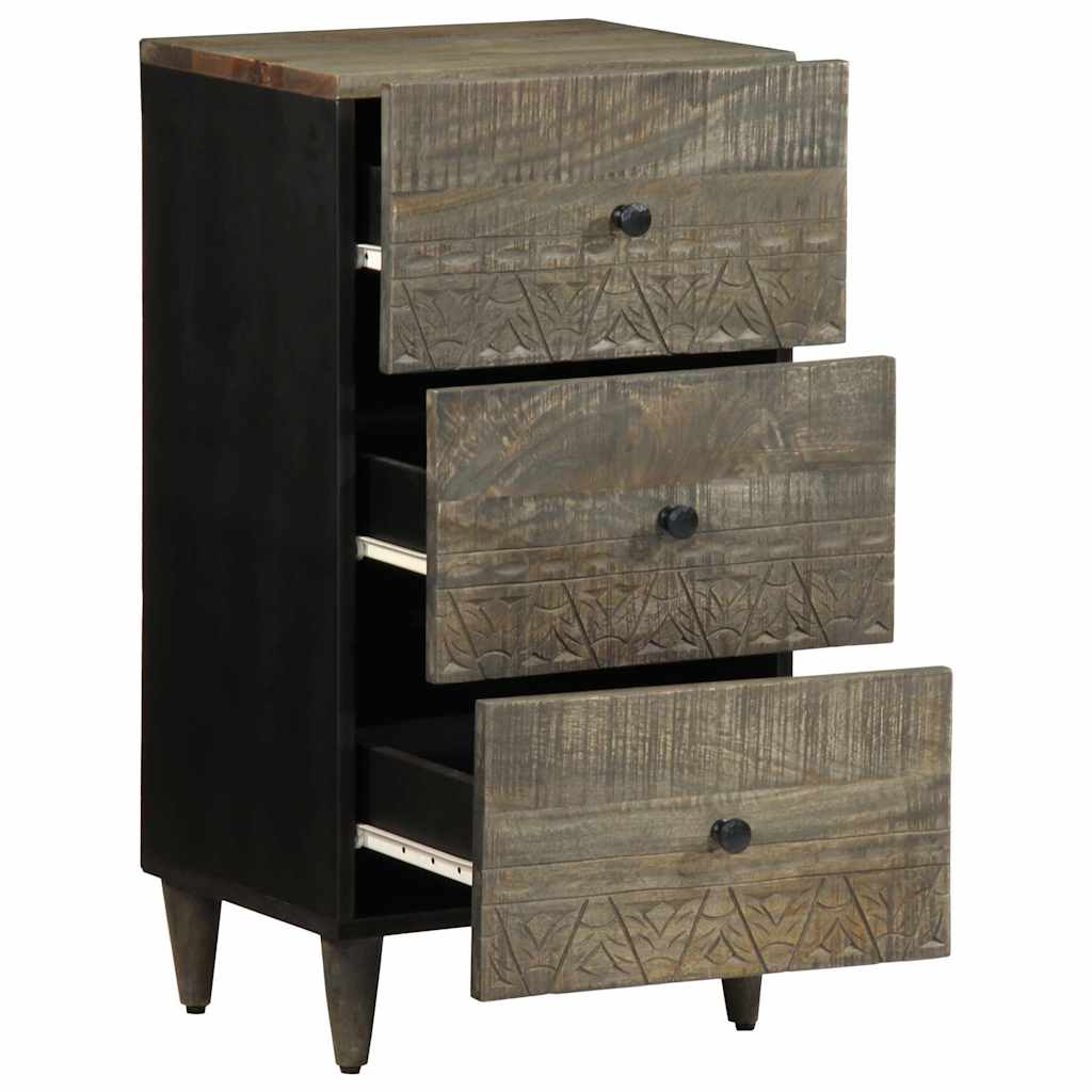 Buffet 40x33x75 cm bois massif de manguier - XIOS