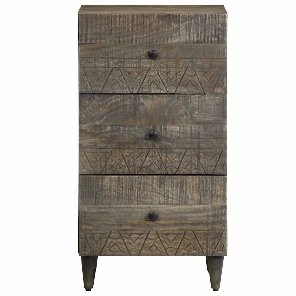 Buffet 40x33x75 cm bois massif de manguier - XIOS