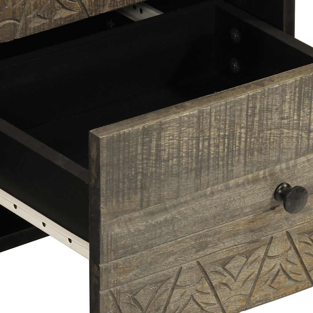 Buffet 40x33x75 cm bois massif de manguier - XIOS