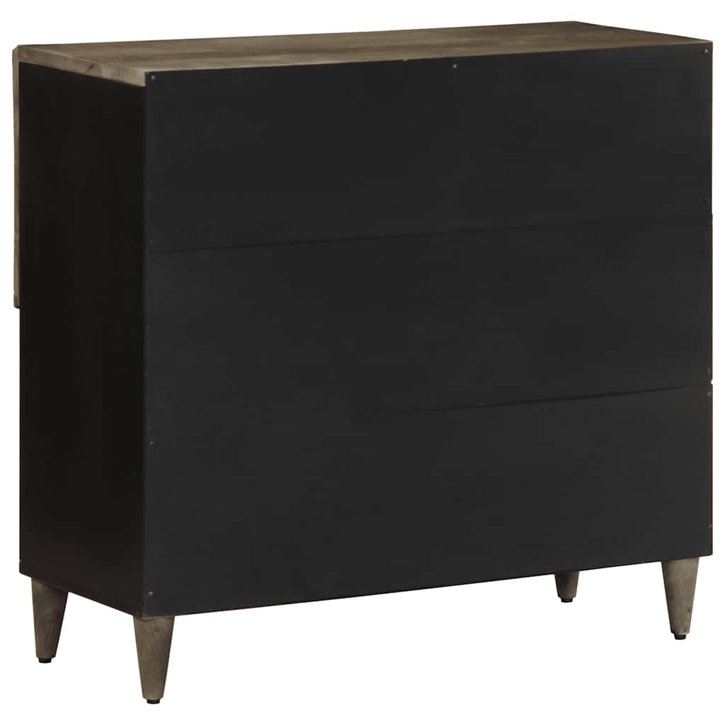 Buffet 80x33x75 cm bois massif de manguier - XIOS