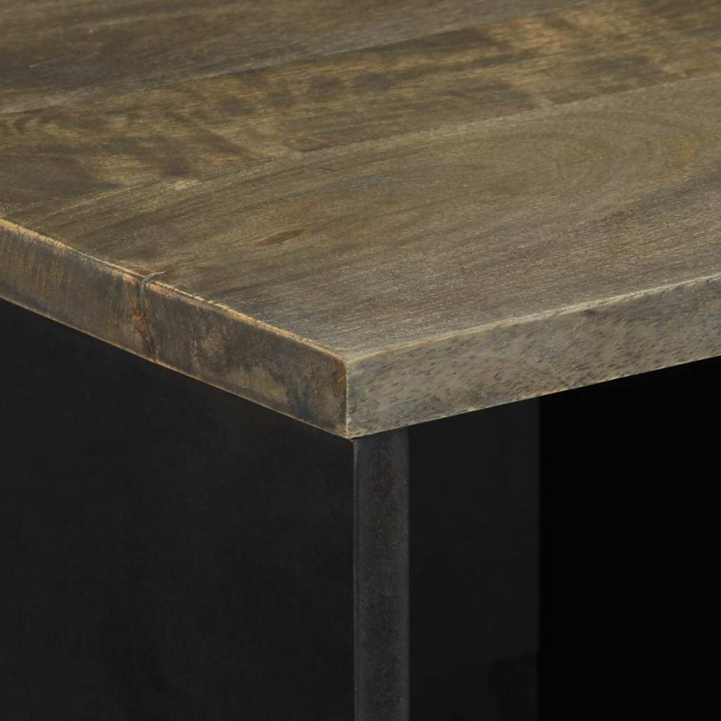Buffet 80x33x75 cm bois massif de manguier - XIOS