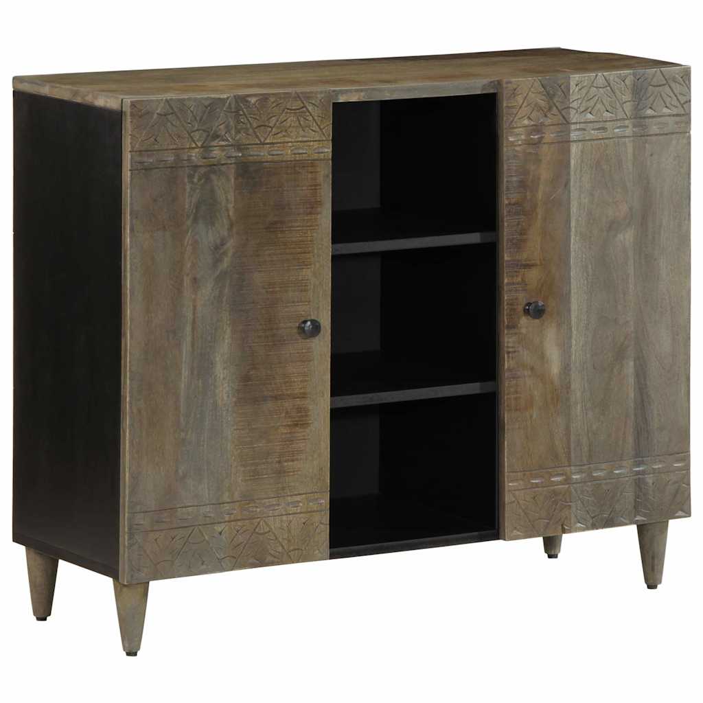 Buffet 90x33x75 cm bois massif de manguier - XIOS