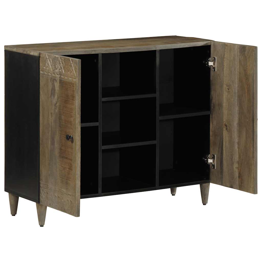 Buffet 90x33x75 cm bois massif de manguier - XIOS