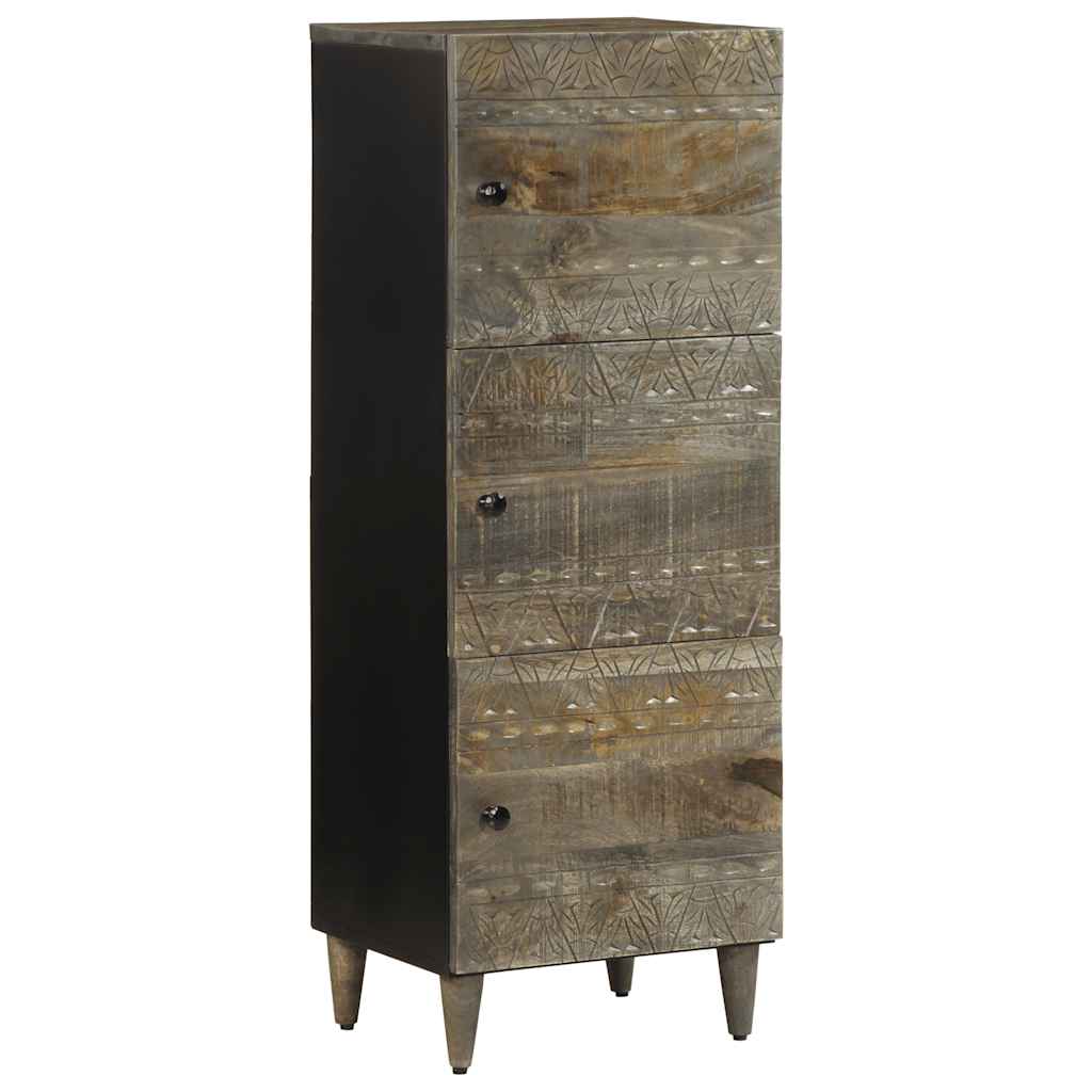 Buffet 40x33x110 cm bois de manguier massif - XIOS