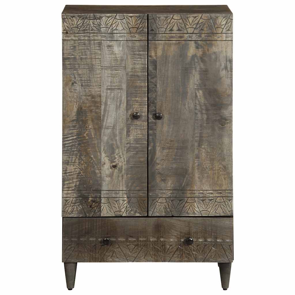 Buffet 60x33x100 cm bois de manguier massif - XIOS