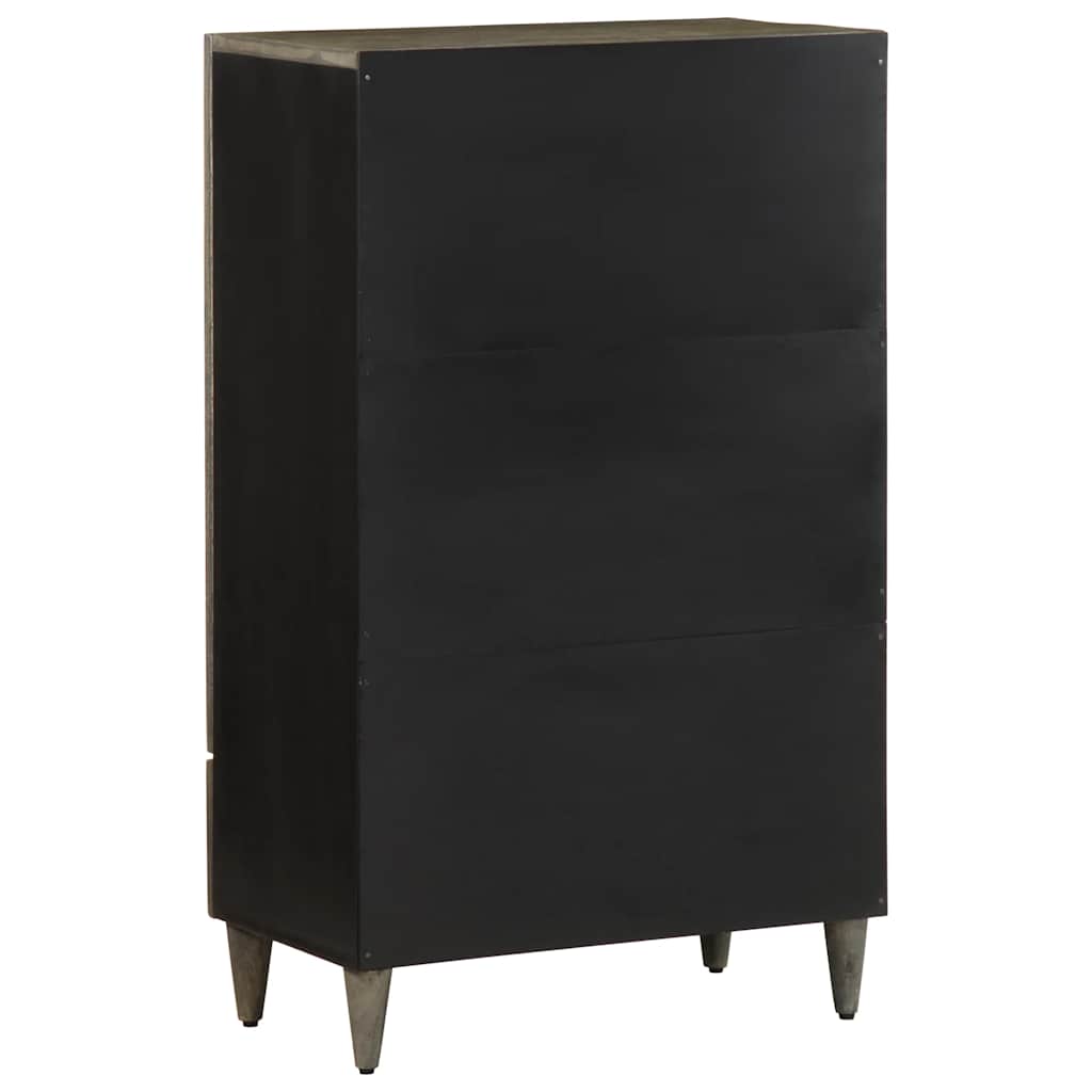 Buffet 60x33x100 cm bois de manguier massif - XIOS