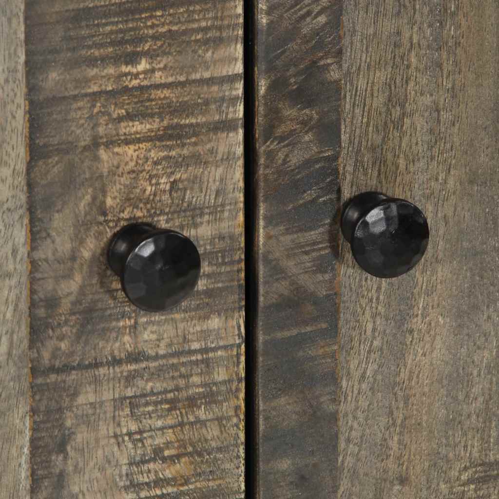 Buffet 60x33x100 cm bois de manguier massif - XIOS