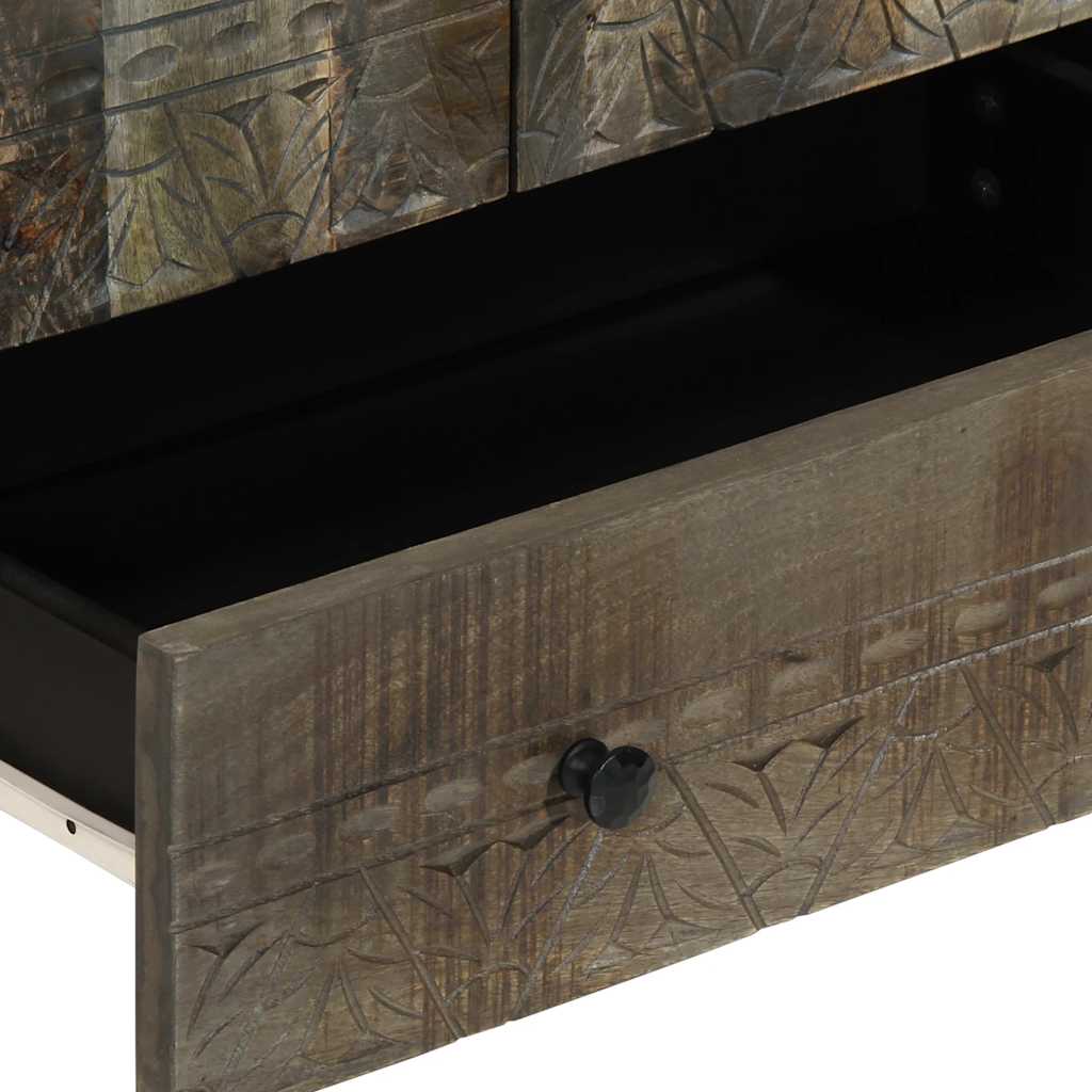 Buffet 60x33x100 cm bois de manguier massif - XIOS