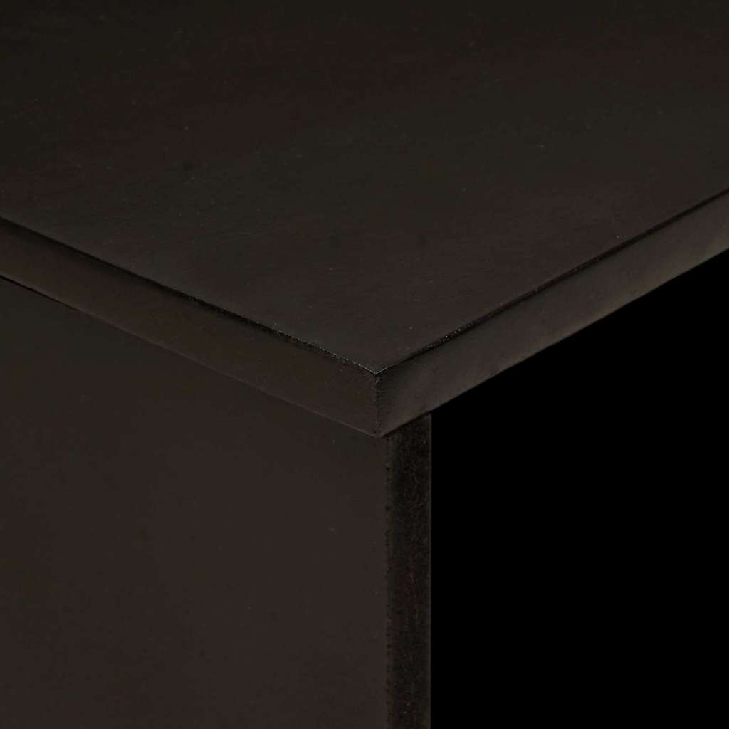 Table basse Noir et or 80 x 50 x 40 cm - XIOS