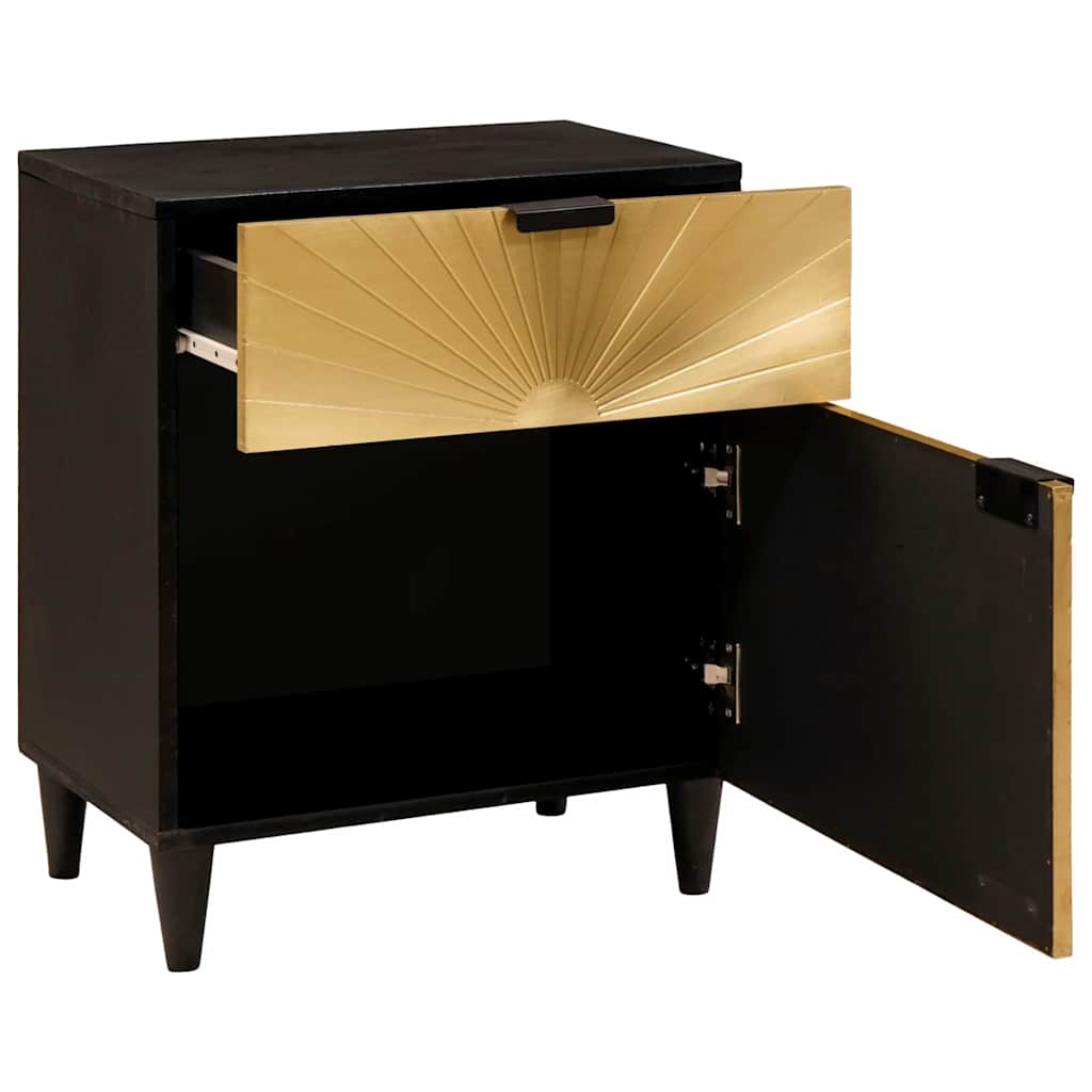 Table de chevet 50 x 33 x 60 cm Bois de mangue massif - XIOS